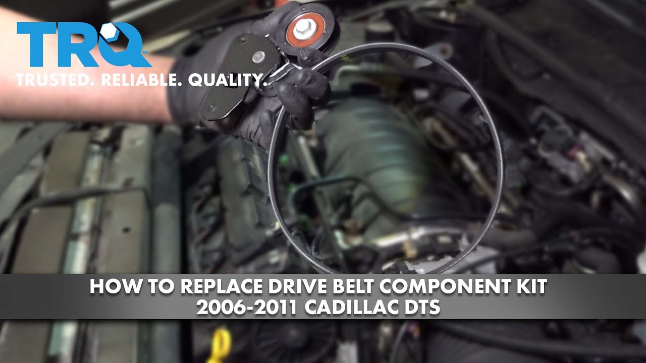 How to Replace Drive Belt Component Kit 2006-2011 Cadillac DTS