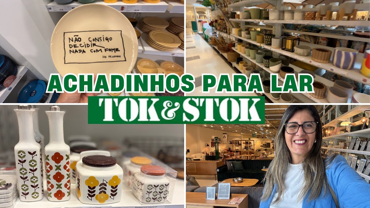 🏡TOK&STOK, ACHADINHOS PARA O LAR 💚