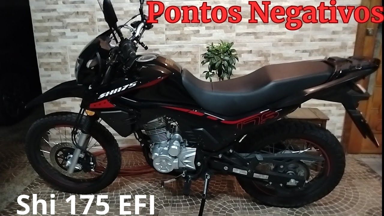 Pontos negativos da Shi175 EFI Woyang