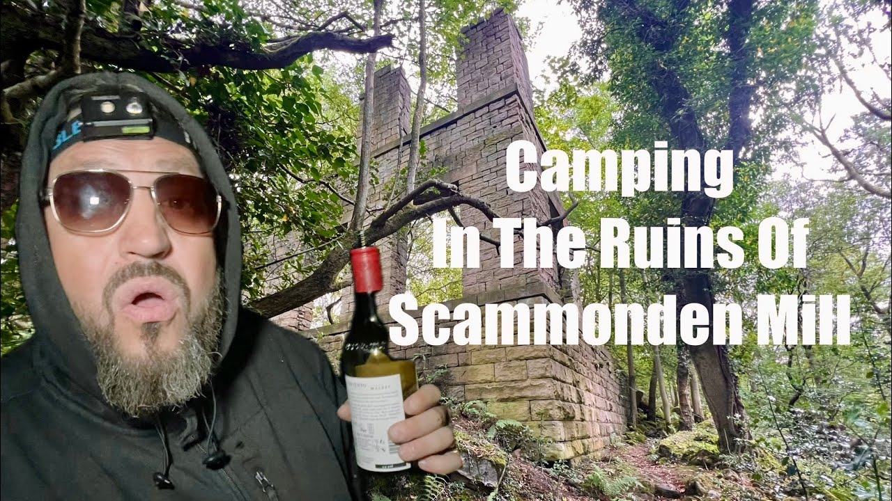 CAMPING in the RUINS of SCAMMONDEN MILL 