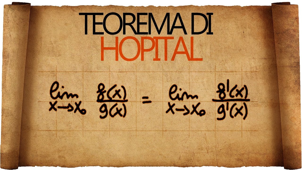 Teorema di Hopital - Spiegazione ed esempi di applicazione