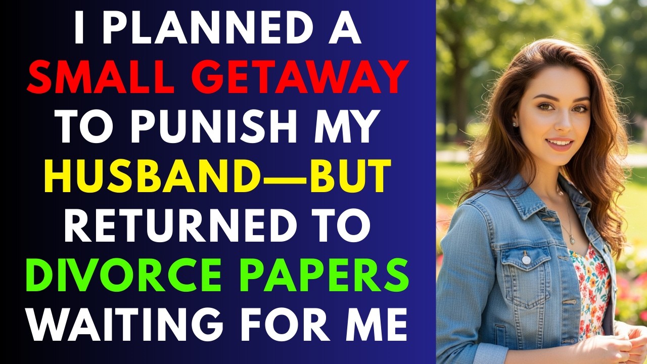 I Planned a Small Getaway to Punish My Husband—But Returned to Divorce Papers Waiting for Me