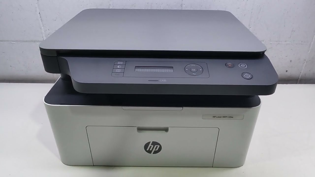 Como fazer a instalação da Impressora HP Laser MFP 135w no wi-fi - passo a passo  e testes .