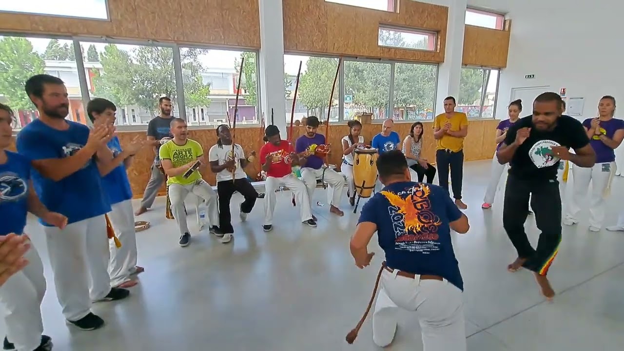Roda de sabado, festival de capoeira de Libourne juillet 2023