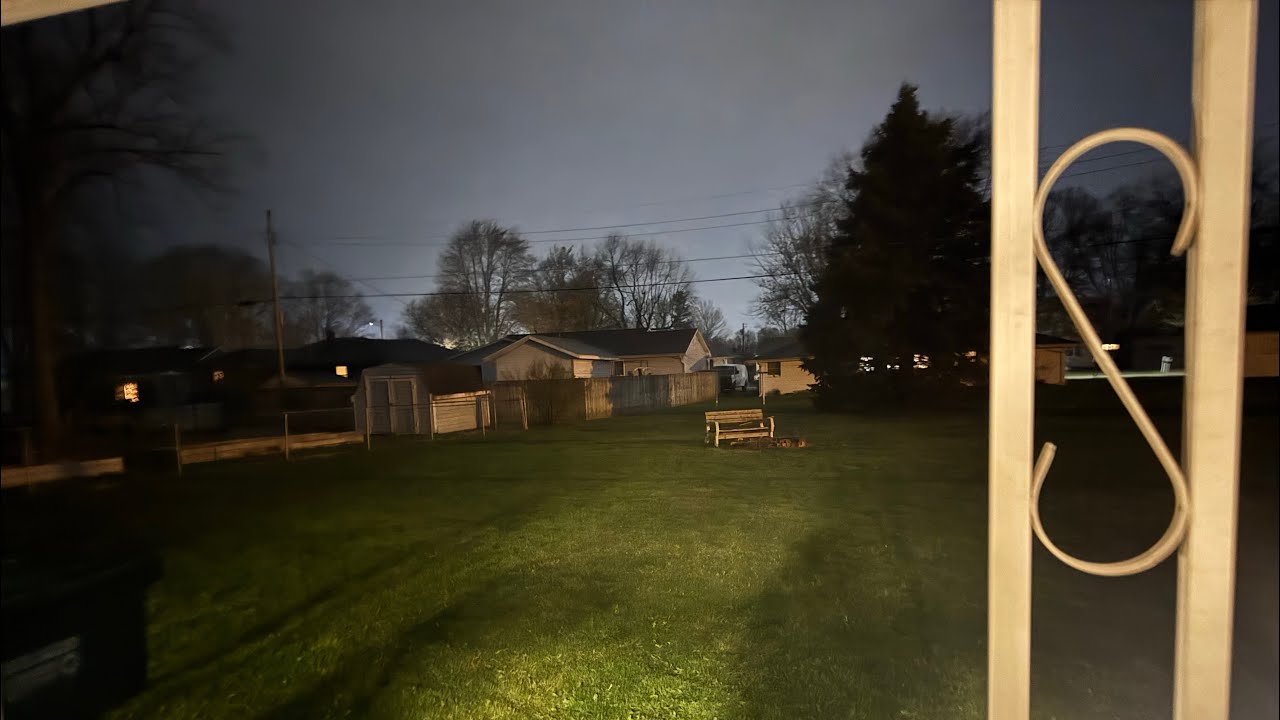 ONE OF THE CRAZIEST Stormes I HAVE SEEN BEFORE! #indiana #muncie #storm  #weather