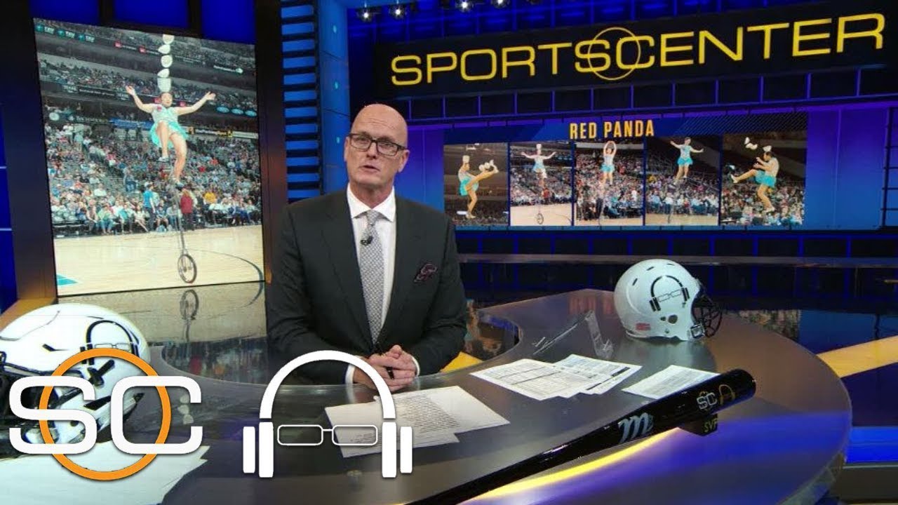 Where has NBA halftime show star Red Panda's unicycle gone? | SC with SVP | ESPN