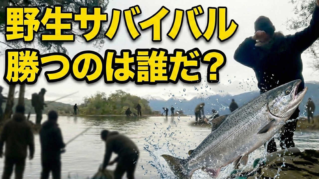 10人が挑む野生サバイバル、最も長く生き残った者が勝者となる