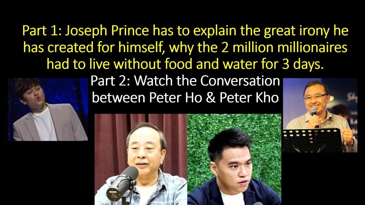 Ex NCC Peter Ho: Joseph Prince schemed to bring in heresies