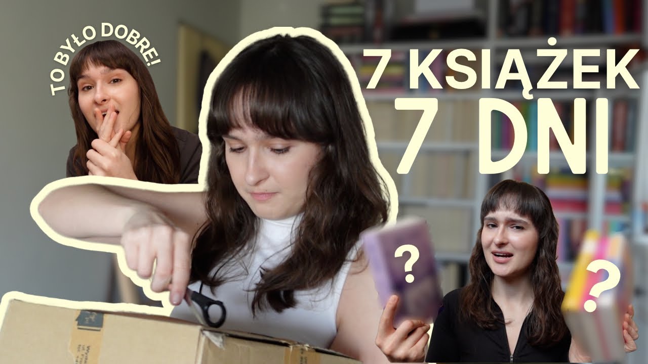 7 BARDZO DOBRYCH książek w 7 dni