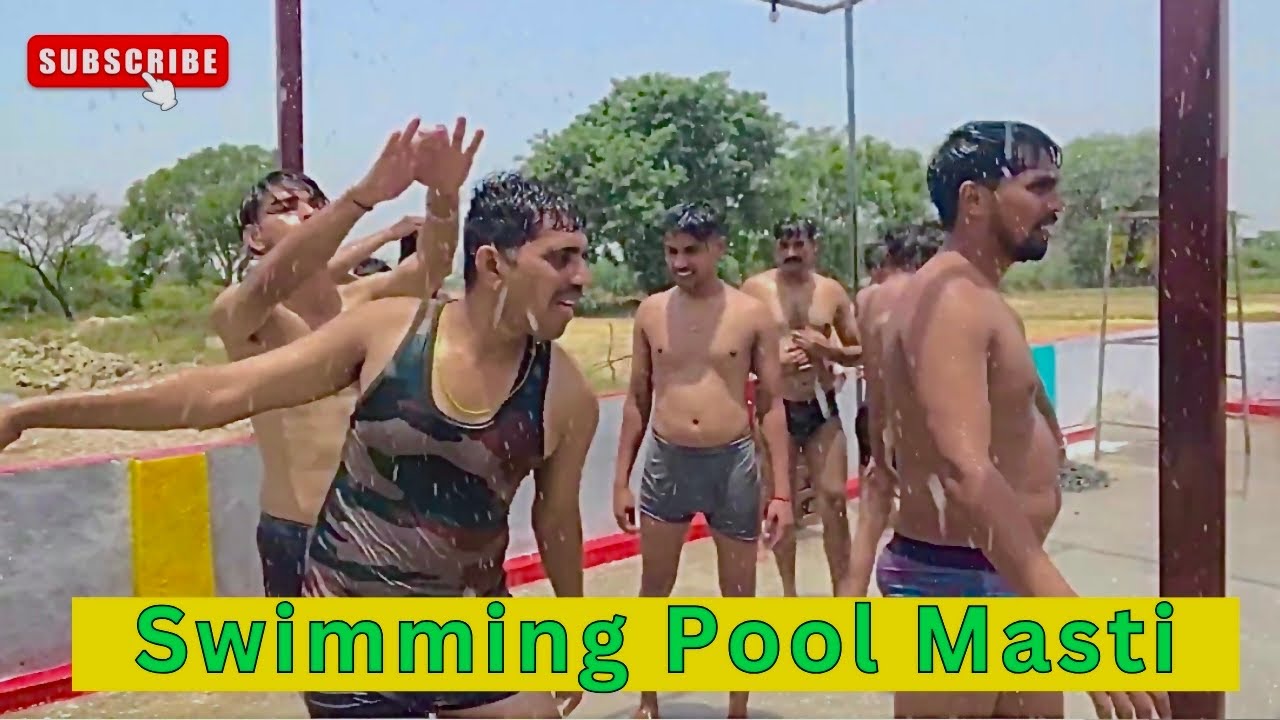 स्विमिंग पूल में मस्ती अंकित भाई की शादी के बाद  #swimmingpool #masti (2025)