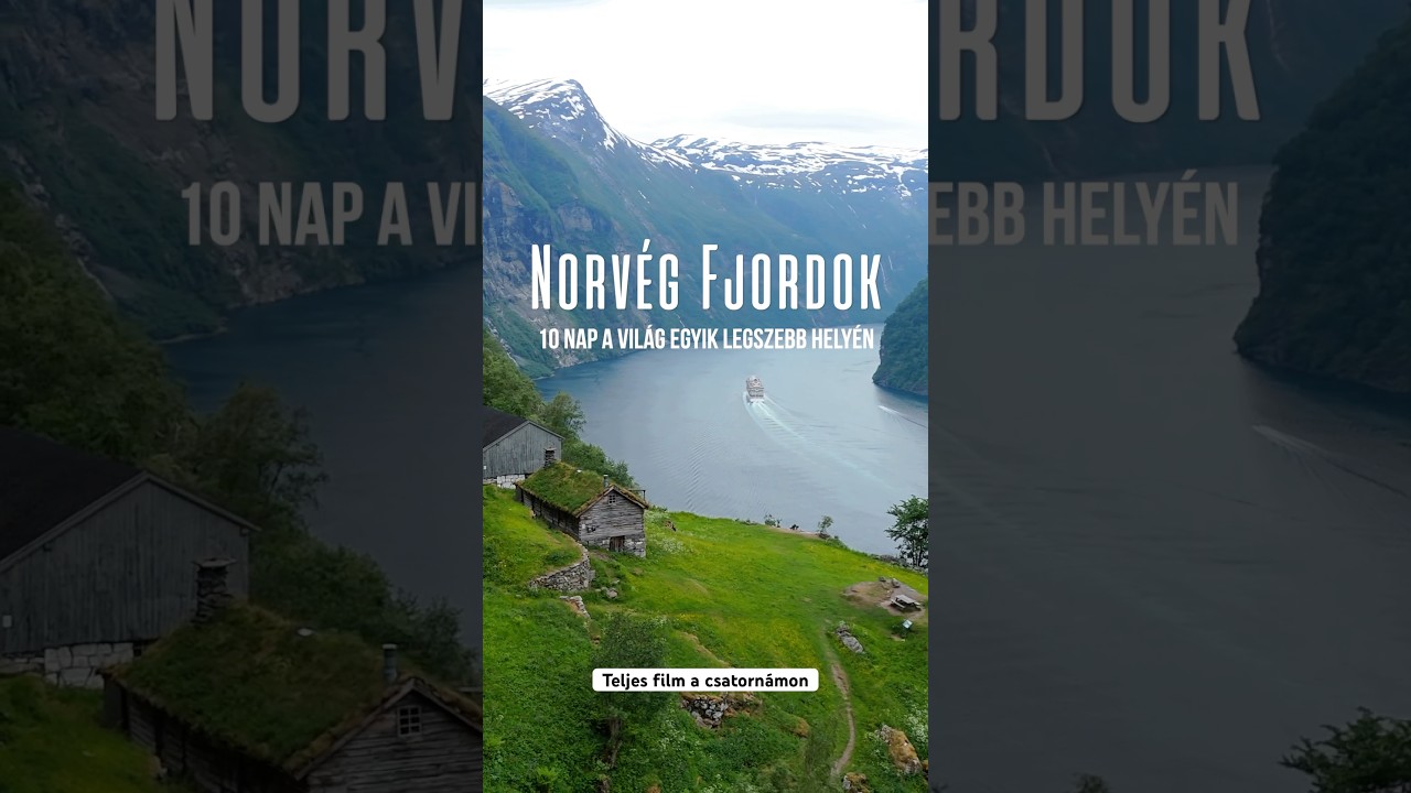 Norv&eacute;g fjordok - 10 nap a vil&aacute;g egyik legszebb hely&eacute;n!