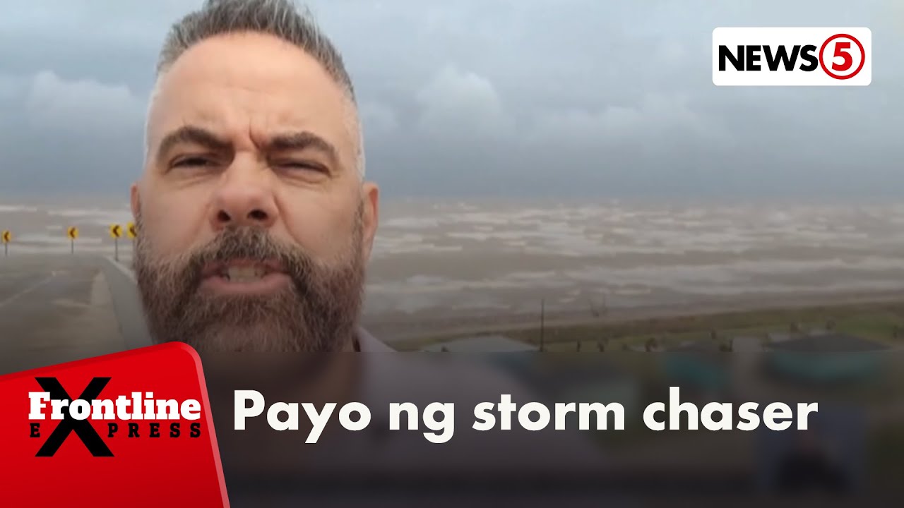 Storm chaser John Morgerman, nasa bansa para sa parating na Bagyong Uwan | Frontline Weekend