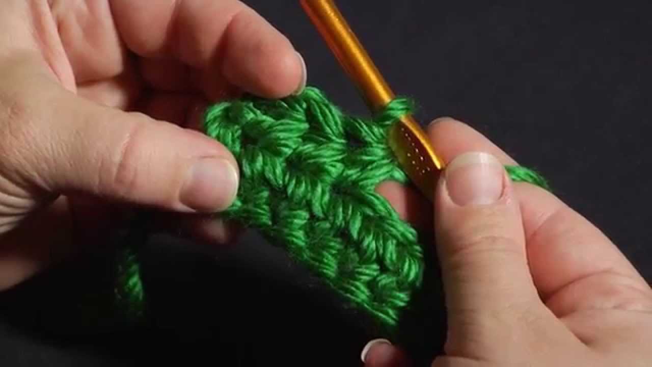 How to Crochet Left-Handed: Half Double Crochet (hdc)
