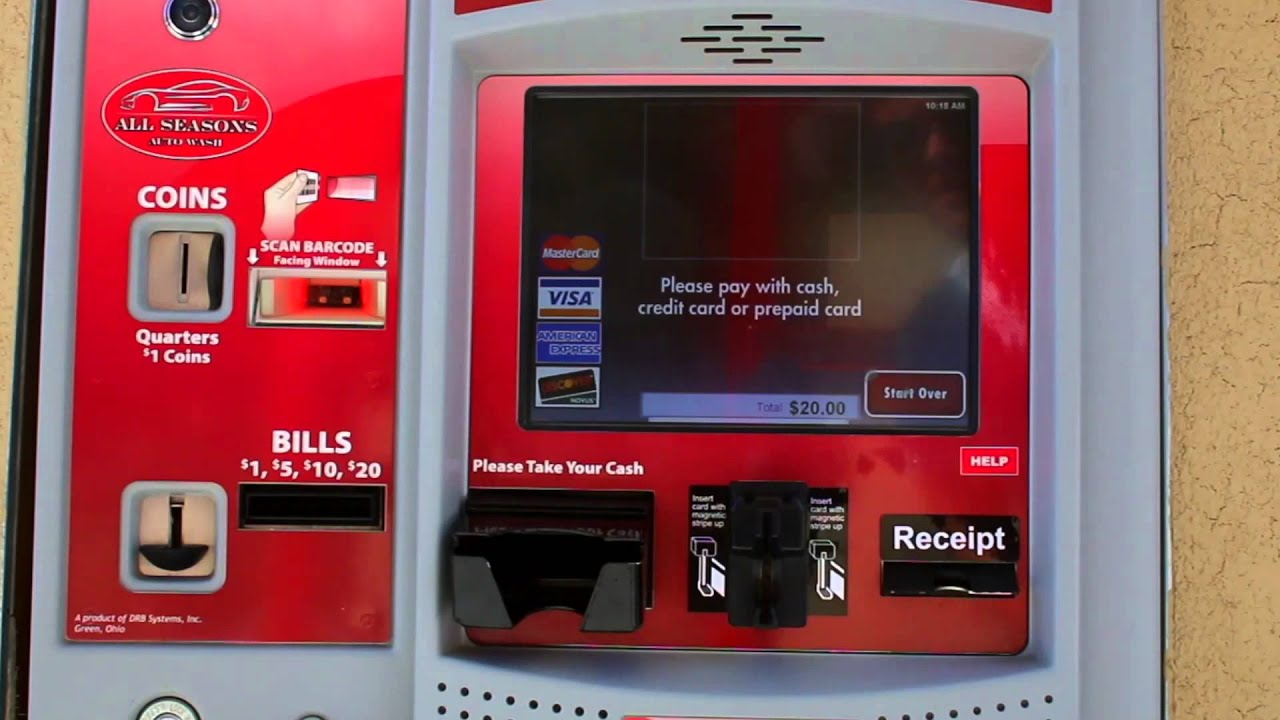Pay Station | All Seasons Auto Wash | Colorado Springs, CO