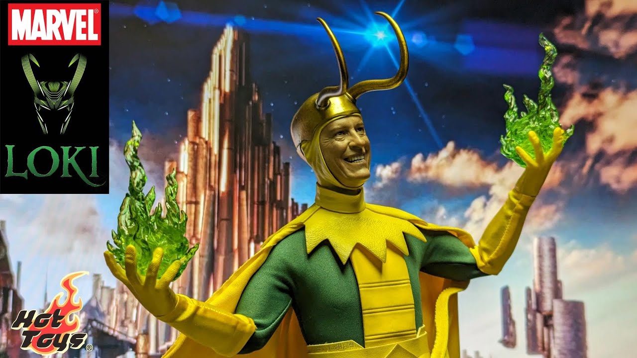 Classic Loki Unboxing & Review of the 1:6 Scale Hot Toys Action Figure. MCU Disney Plus Series.