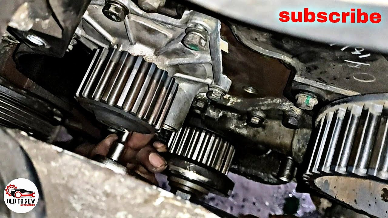 Indigo CR4 engine timing belt replacement...