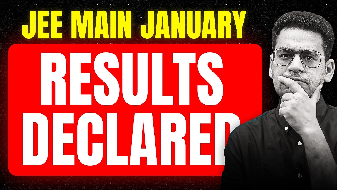 JEE Main 2026 January Results Released by NTA | MathonGo | Anup sir