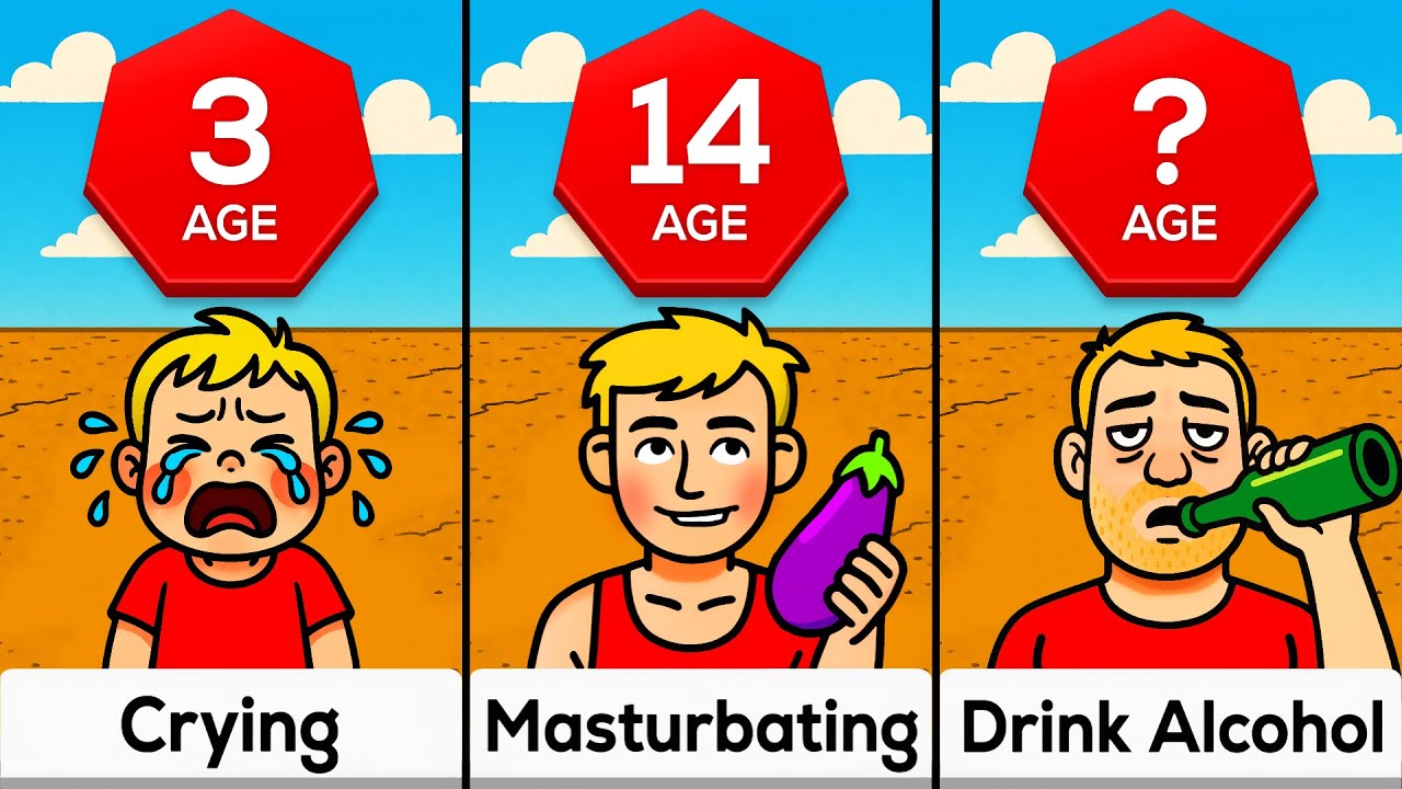 Comparison: Bad Things You Learn At Each Age