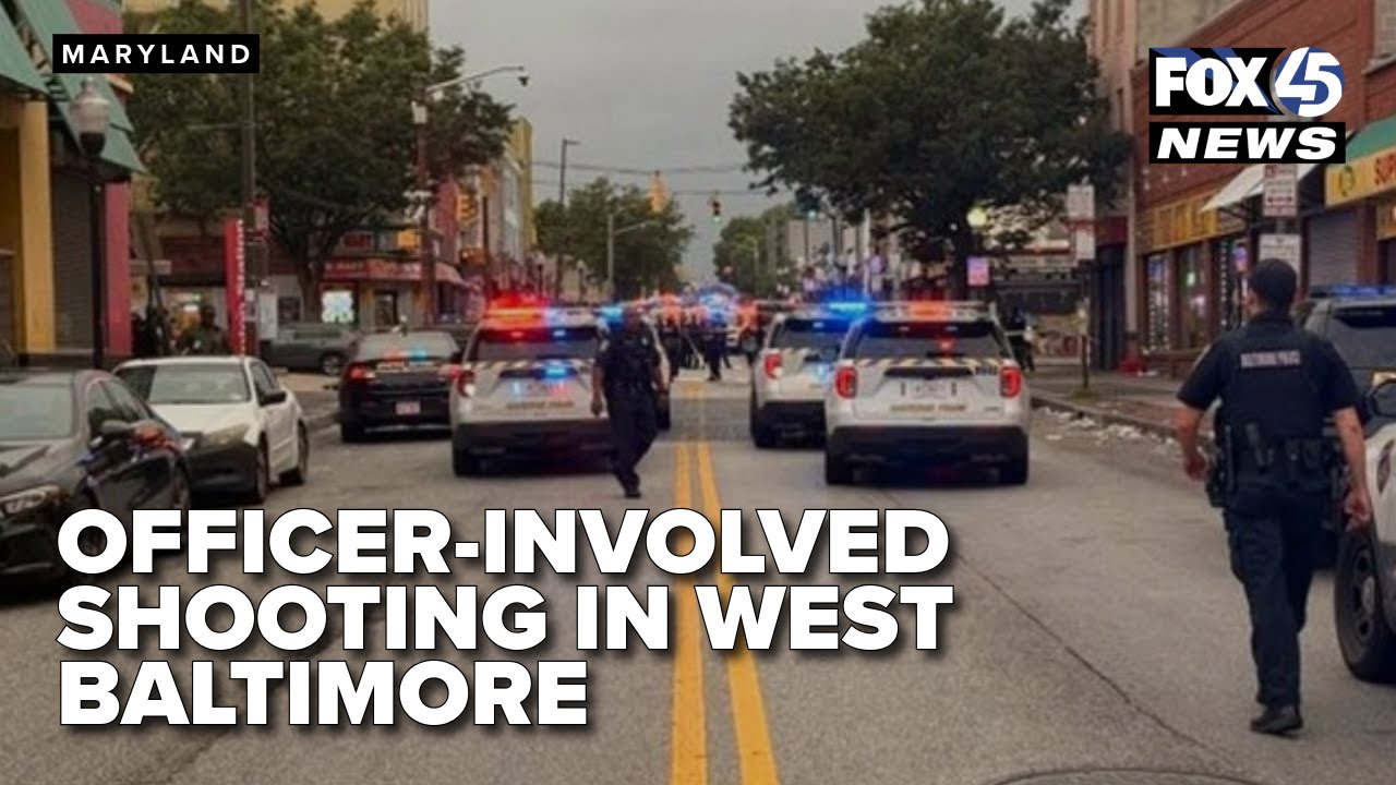 HAPPENING NOW: Officer-involved shooting in West Baltimore