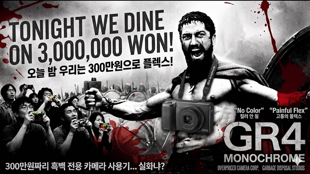똑딱이가 300만원...?? 근데 흑백만 된다고...?? 이걸 왜 삼??
