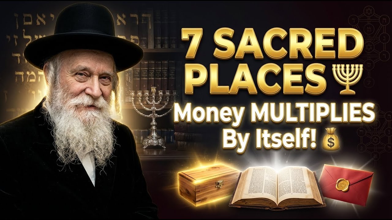 Rabbi Reveals: 7 SACRED Places Jews Keep Money at Home &mdash; Watch It MULTIPLY By Itself! 💰🕎 (Kabbalah)