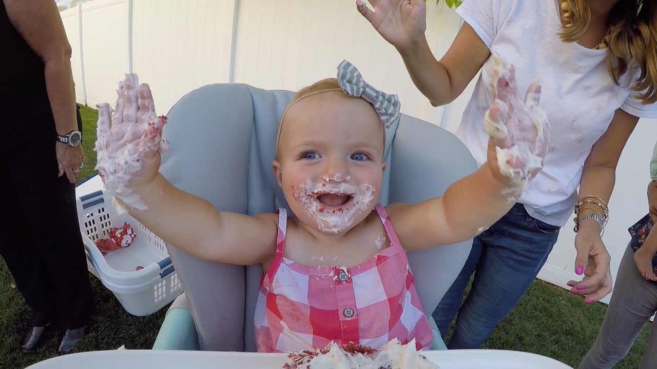 HER FIRST BIRTHDAY