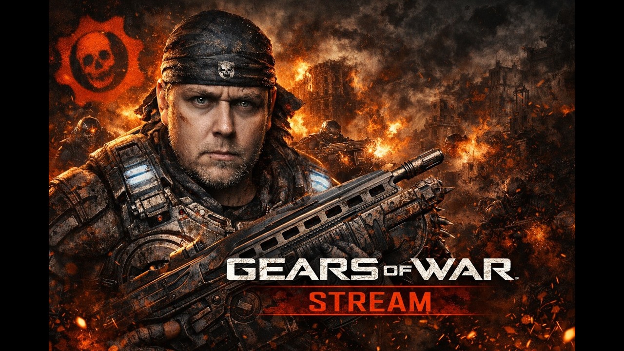 GEARS OF WAR RELOADED складність HARD стрім українською фінал