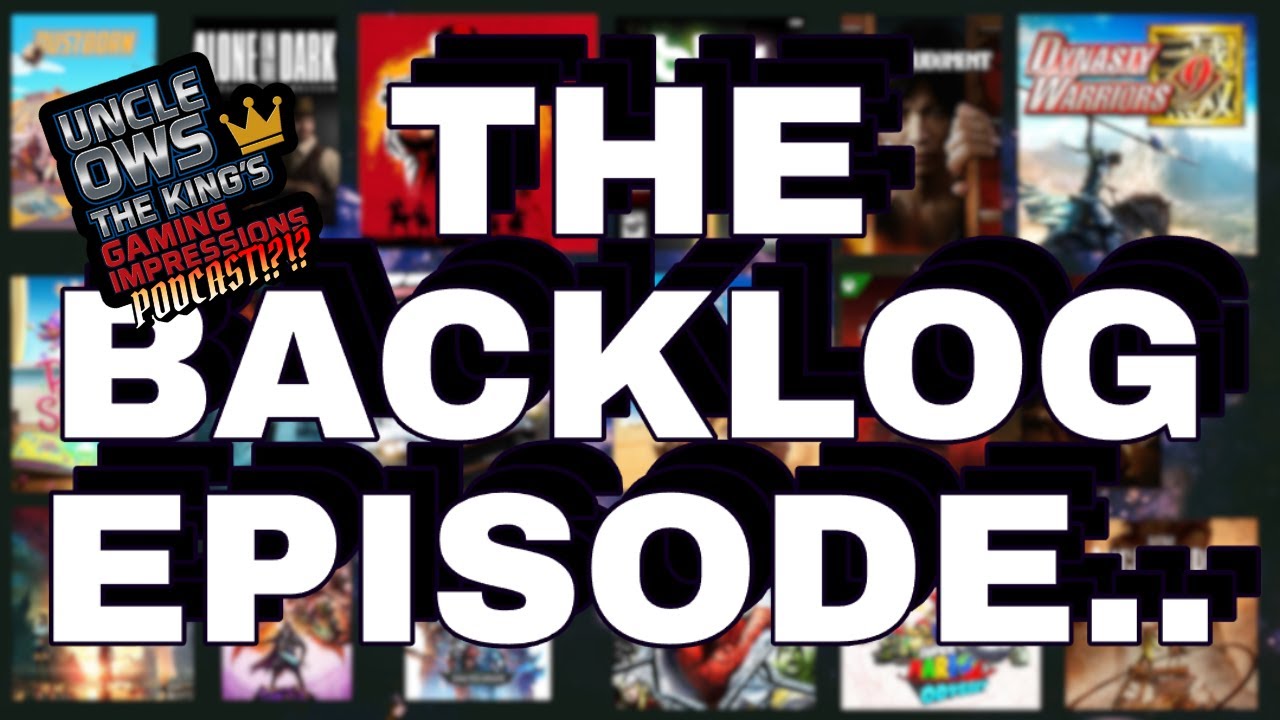 The shamed backlog | what console I've neglected in 2025 | gaming impressions podcast #gaming