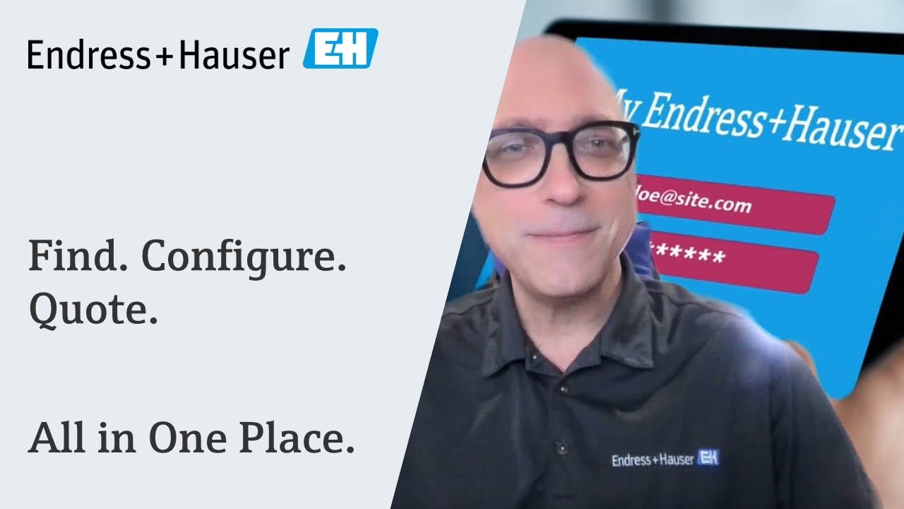 Simplifying Your Endress+Hauser Online Experience!