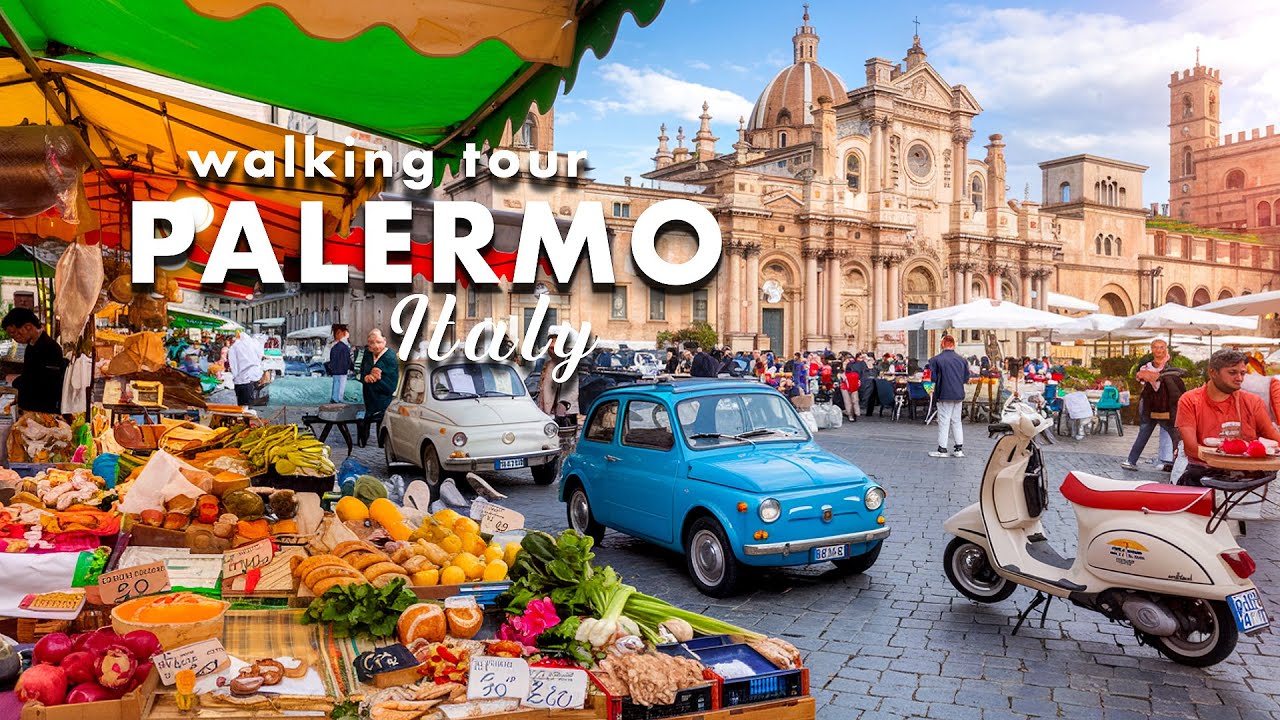 PALERMO SEPTEMBER 2024 [4K] 🇮🇹 SICILY 🇮🇹 ITALY 🇮🇹 WALKING TOUR 4K