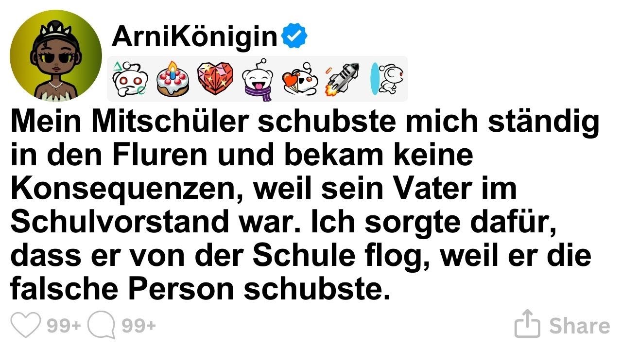[GANZE STORY] Mein Mitschüler schubste mich ständig in den Fluren und bekam keine Konsequenzen, weil