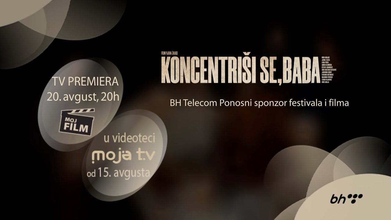 BH Telecom ponosni partner filma „Koncentriši se, baba“ (trailer)