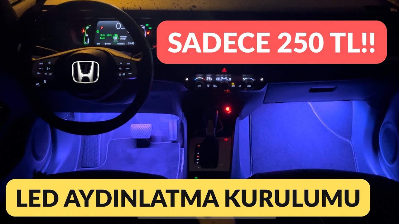 Ayak Altı LED Aydınlatma Kurulumu - Detaylı Anlatım
