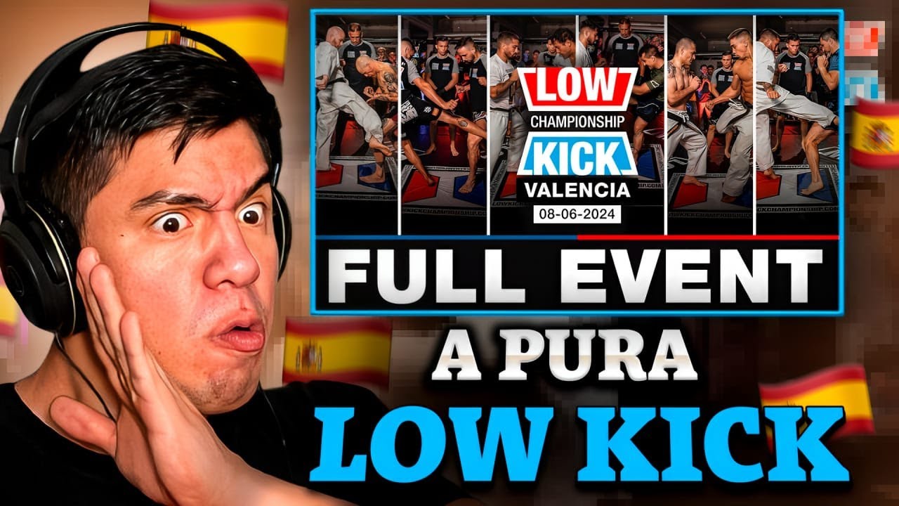 LOW KICK CHAMPIONSHIP REACCION