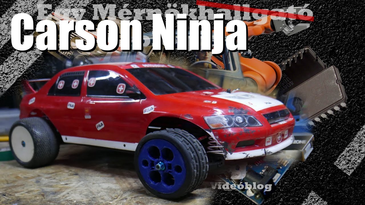 A karambolos Carson Ninja buggy és a 3D nyomtató.....
