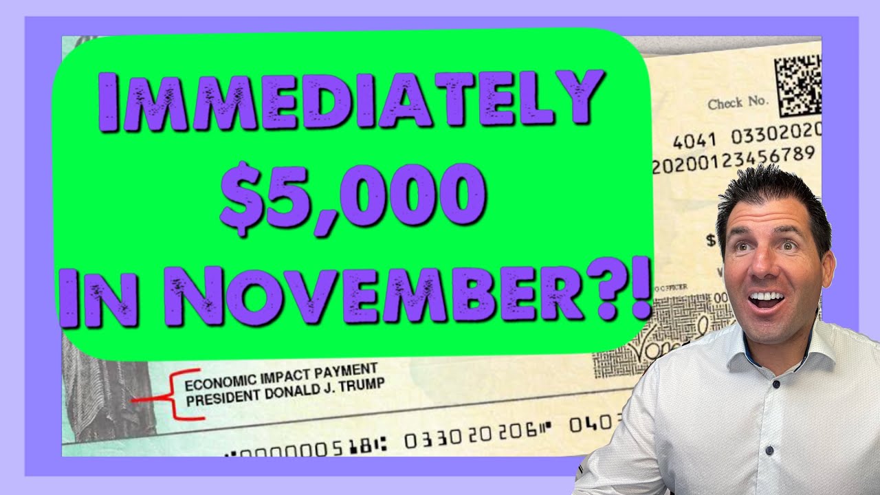 Немедленное принятие?! Стимул-чек на $5000 в ноябре &mdash; Дивидендная выплата