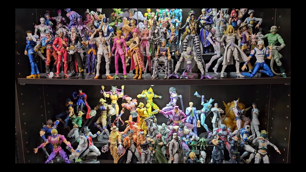 Part 1-8 JoJo's Bizarre Adventures Super Action Statue Collection.(Updated2023)