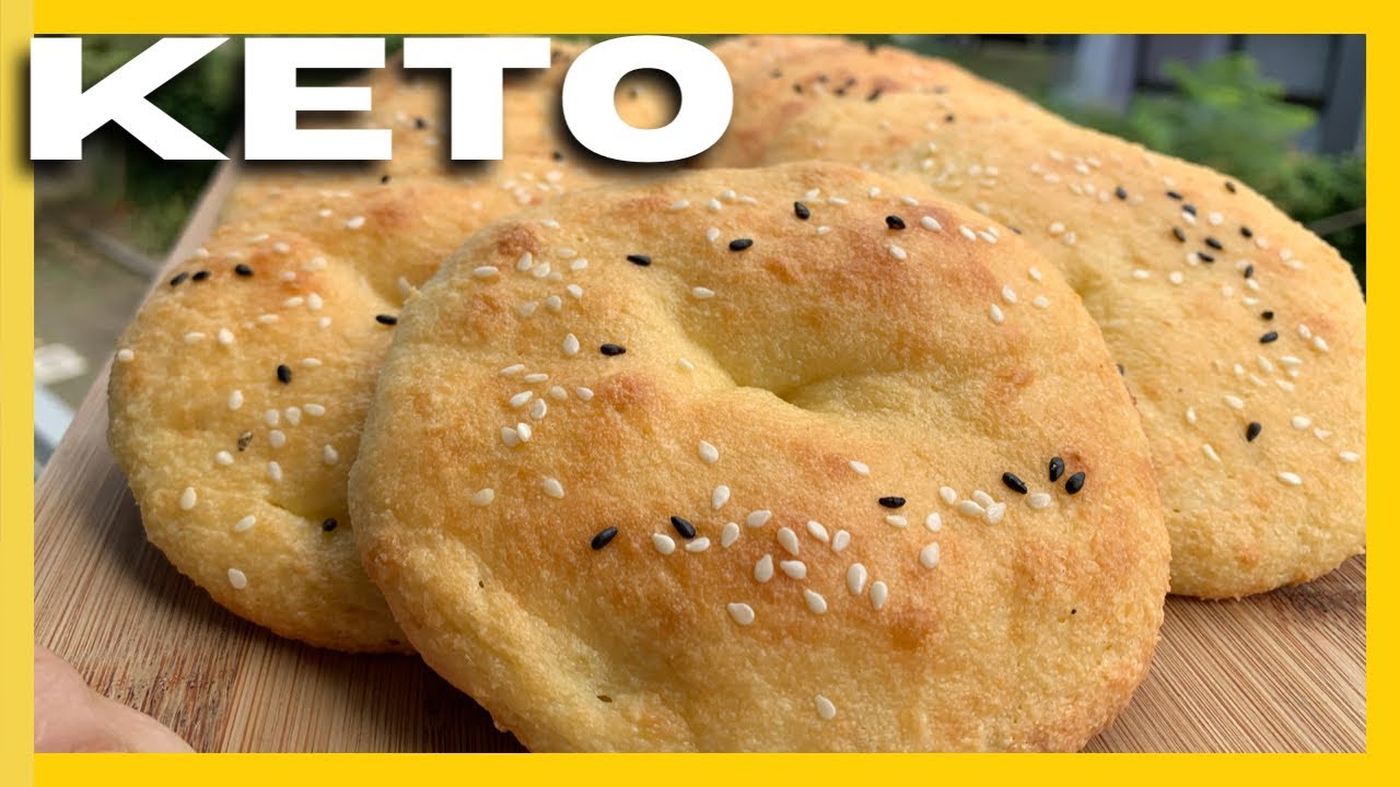Como hacer  BAGELS con HARINA DE ALMENDRAS / sin de Trigo / Receta de Pan delicioso y Saludable