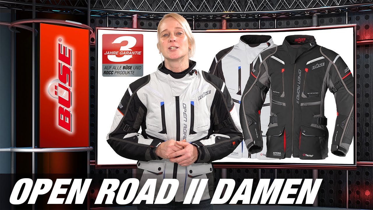 BÜSE Open Road II Motorradjacke für Damen