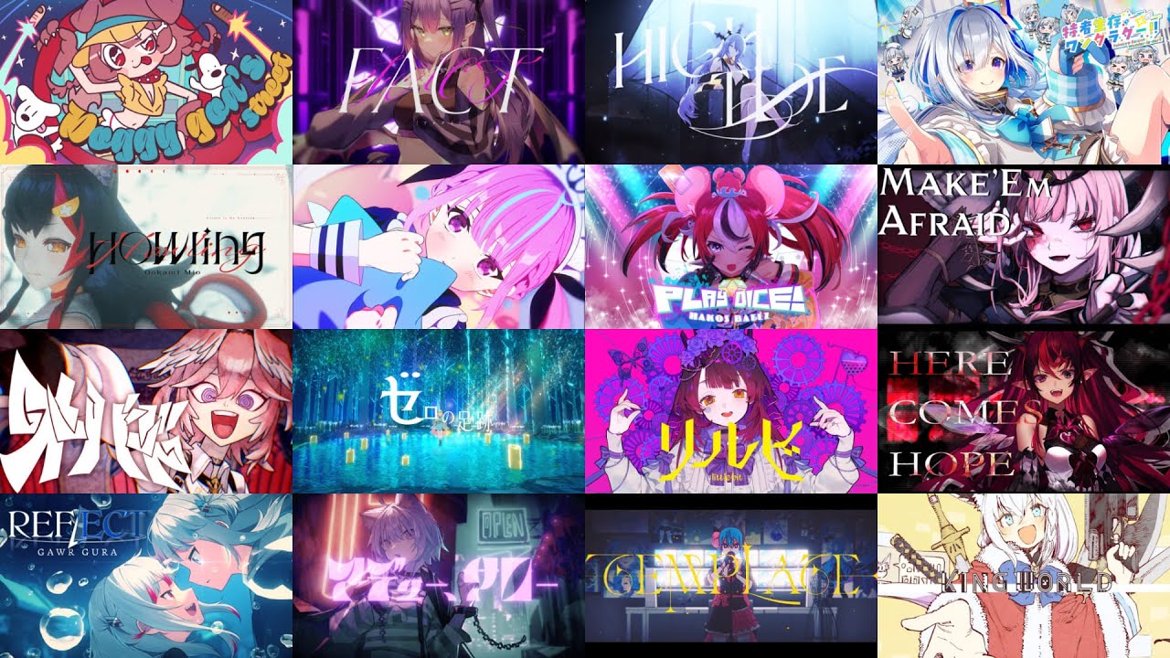 【22曲】厳選！！ホロライブオリジナル楽曲メドレー