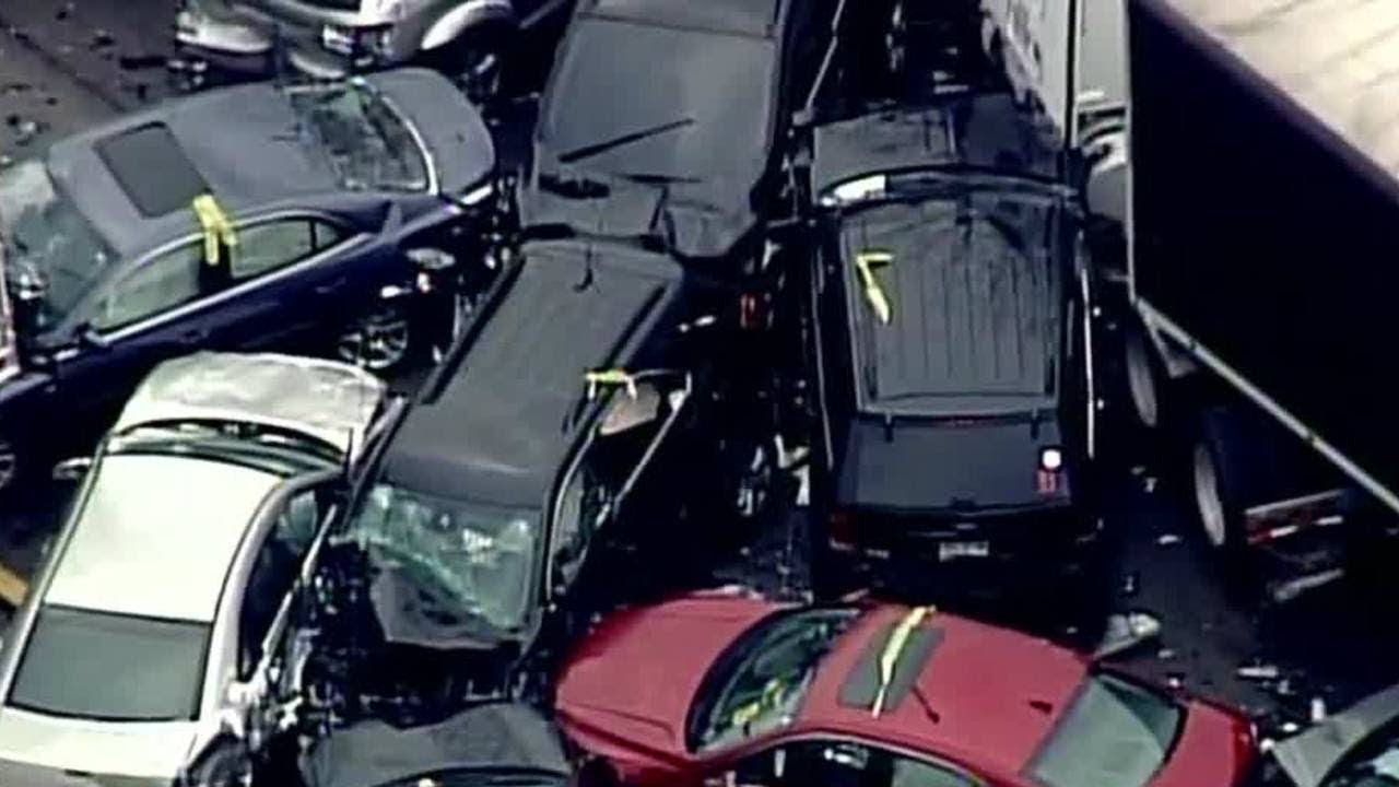 3 killed in 40-car pileup on I-96 in Livingston County