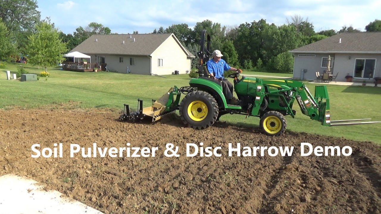 Land Pride Soil Pulverizer, John Deere 2038r / 122