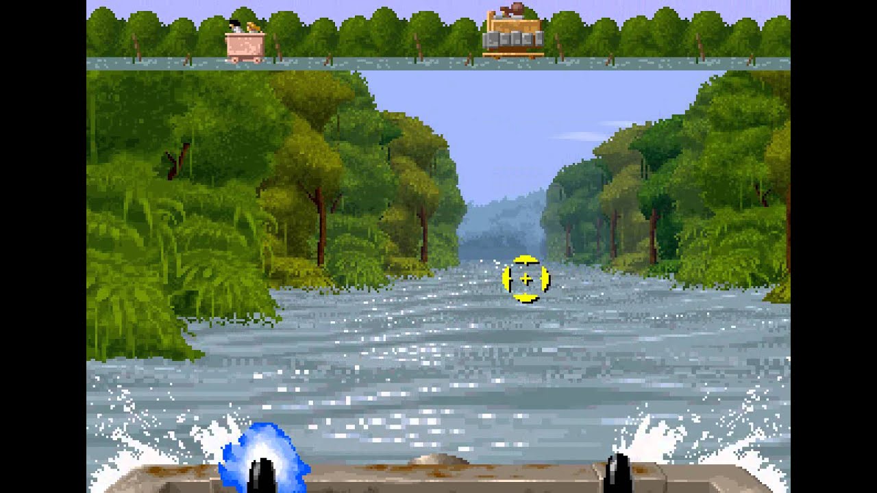 Rail Chase arcade 2 player 60fps