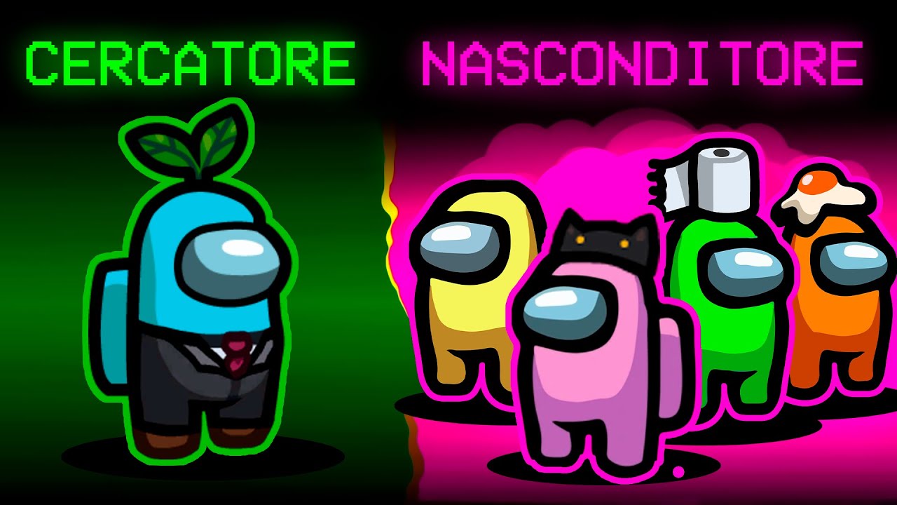 LA MODALITÀ DI NASCONDINO È INCREDIBILE! - Among Us