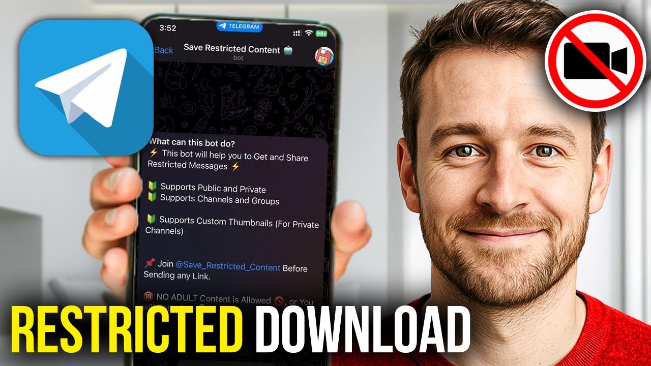How To Download Restricted Videos from Telegram
