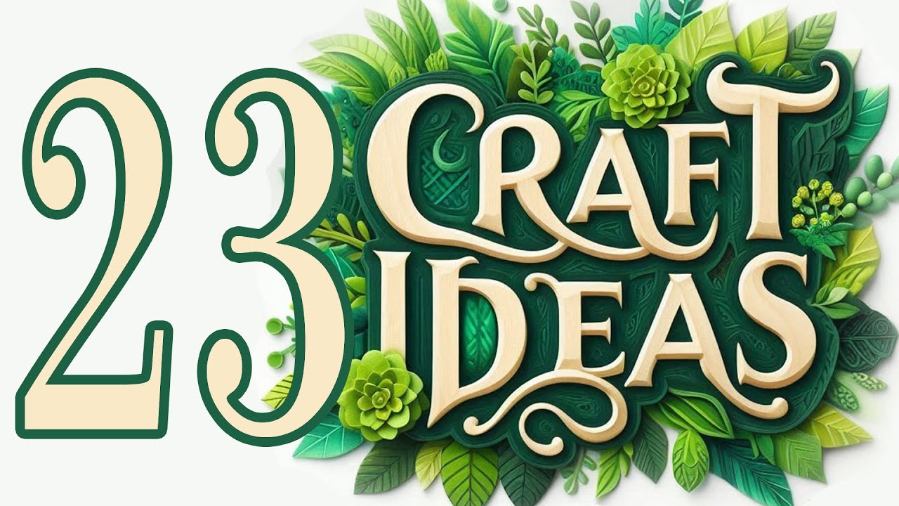 Top 23 Super Simple Craft Ideas 💖 Easy Handmade Gifts Ideas 🌟 Affordable DIY Decorations Craft Ide