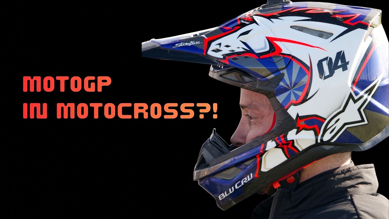 MotoGP Star Andrea Dovizioso Showed Up at a Motocross Race?!