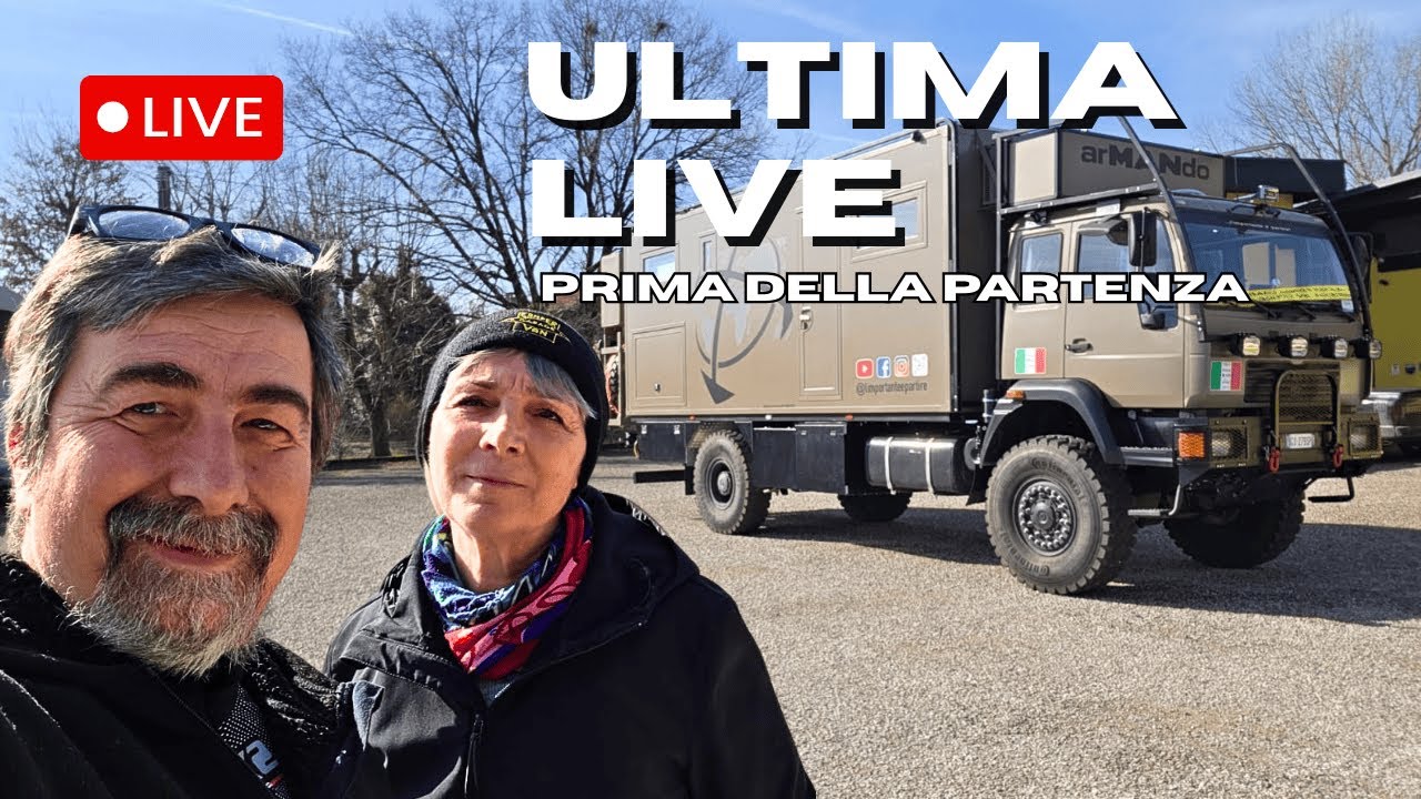 L’ultima live prima della partenza: punto finale sui lavori | Armando 4x4