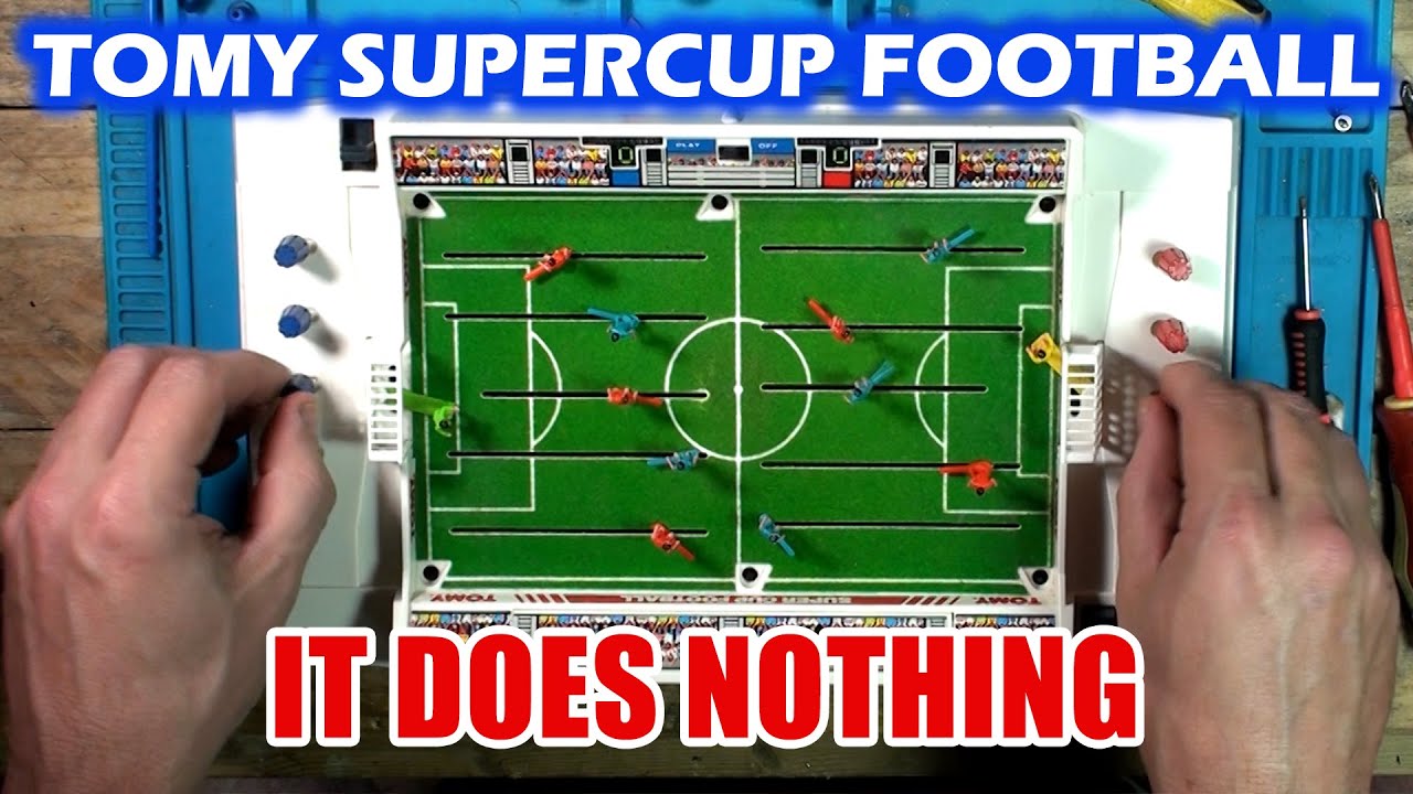 Tomy Super Cup Football Repair - This One Does Nothing From Car Boot Chris - Cookie & The Haydens