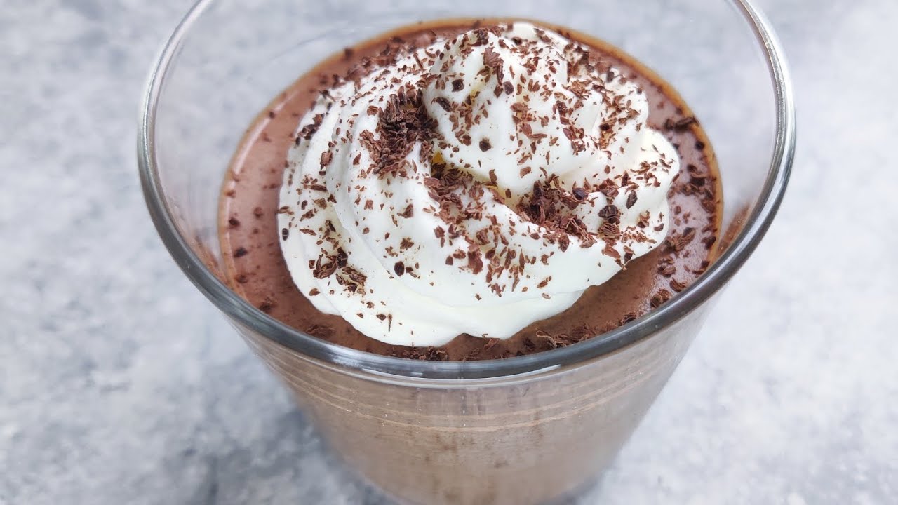 MOUSSE AU CHOCOLAT nur 3 Zutaten | ohne Ei | Rezept | selber machen